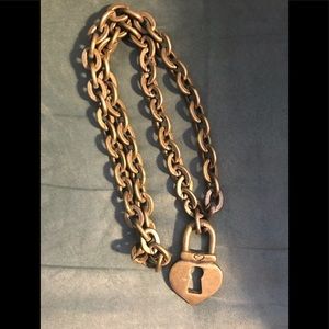 35” Adjustable Chain Handmade Silver-tone Belt